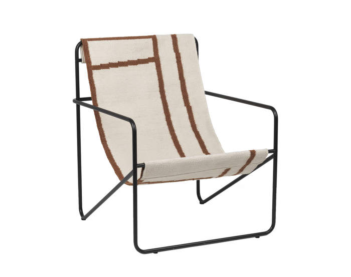 Desert Lounge Chair, black/shape