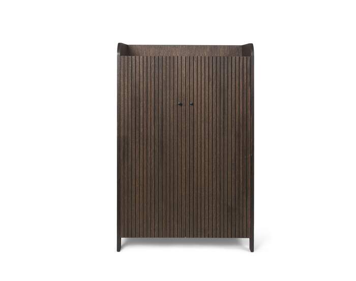 komoda Sill Cupboard Low, dark oak