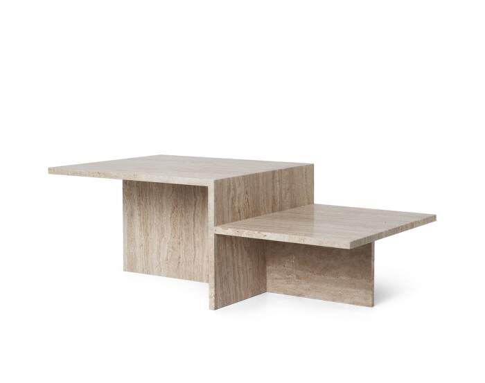 stolek-Distinct Coffee Table, travertine