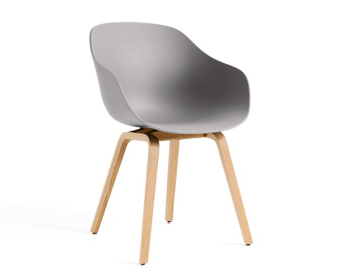 zidle-AAC 222 Chair Oak, concrete grey