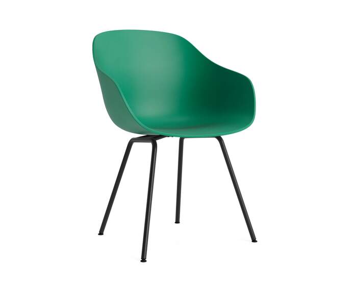 zidle-AAC 226 Chair Black Steel, teal green