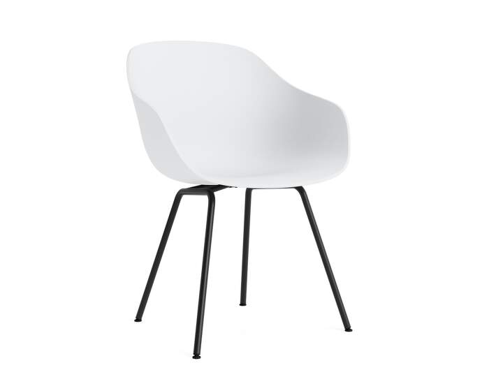 zidle-AAC 226 Chair Black Steel, white