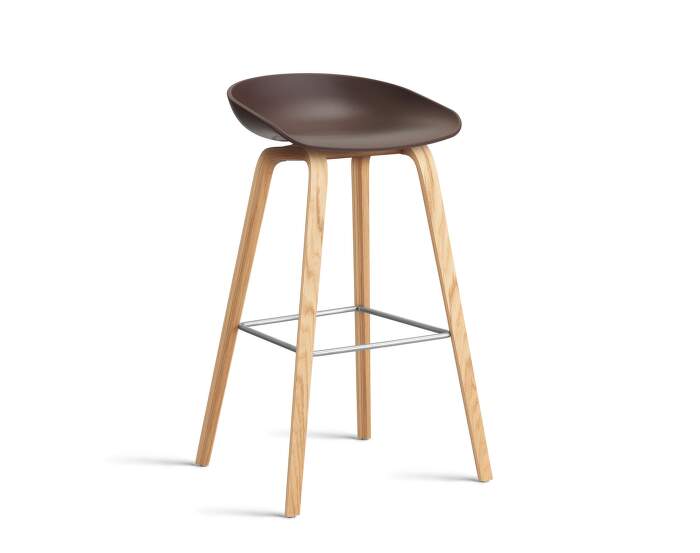 stolicka-AAS 32 Bar Stool High Oak, raisin