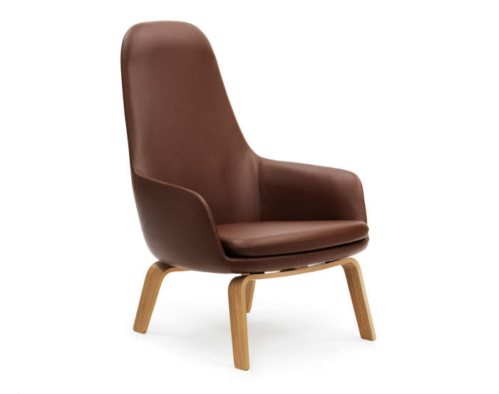 Křeslo Era Lounge, Oak Tango Leather, vysoké