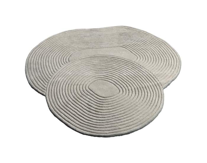 koberec-Zen Rug Shaped 140x145, light grey