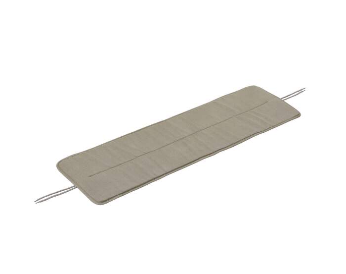 podsedak-Linear Steel Bench Seat Pad 110, light grey