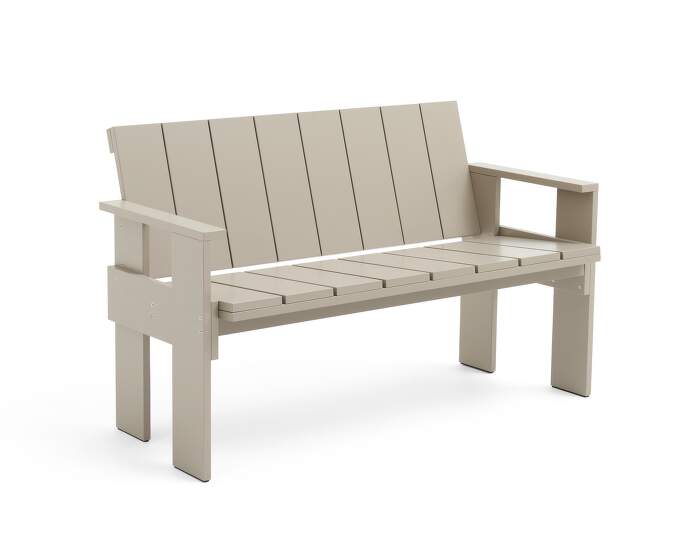 lavice-Crate Dining Bench, london fog