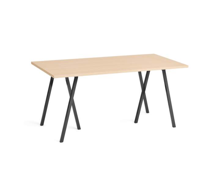 stul- Loop Stand Table 160, oak/black