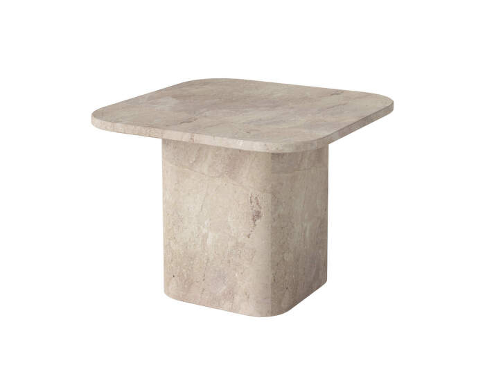 Venkovní konferenční stůl Eida 55x55, beige marble