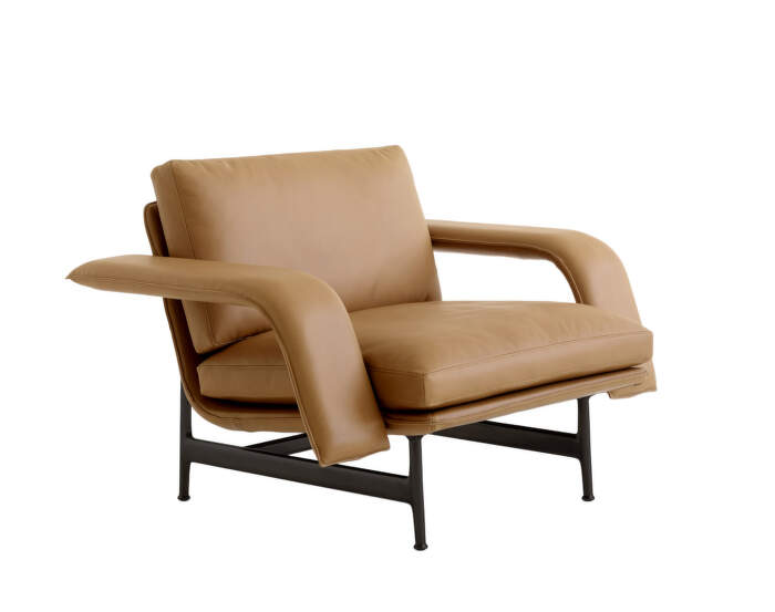 Křeslo Meantime AV29, cognac/black