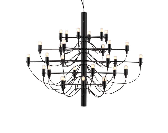 Lustr 2097/30 Frosted Bulbs, matte black
