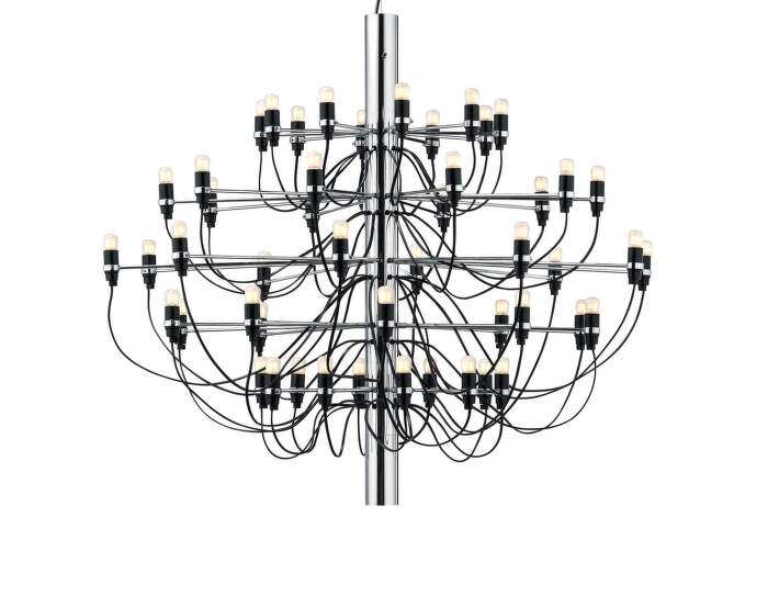 Lustr 2097/50 Frosted Bulbs, chrome