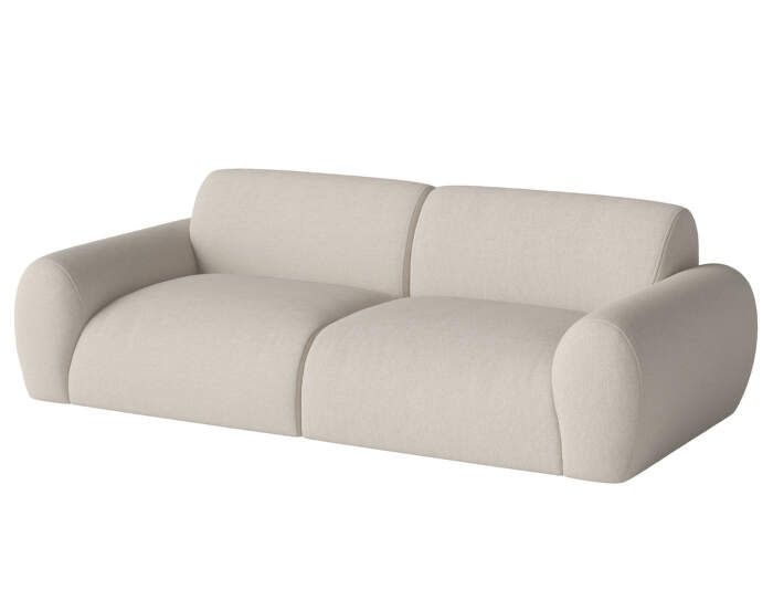 Dvoumístná pohovka Núvol Small, ivory