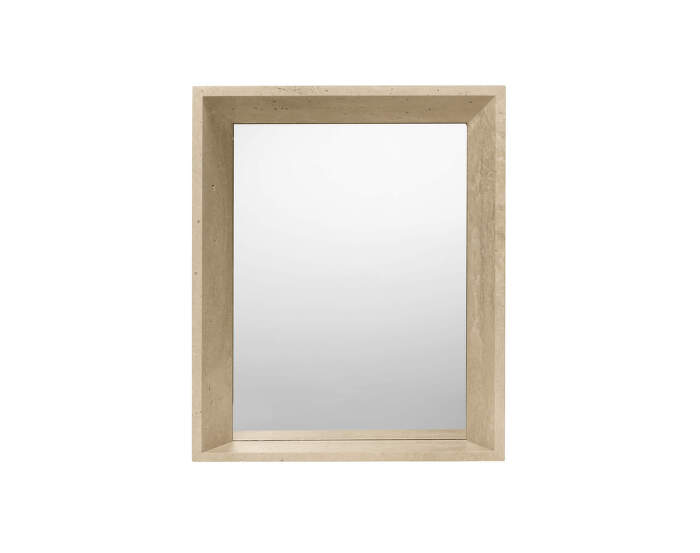 Zrcadlo Lancet, travertine
