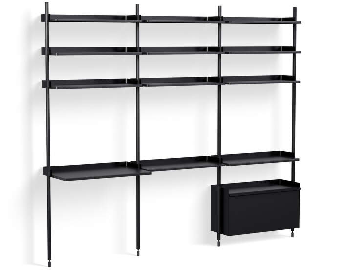 Policový systém Pier kombinace 23, black