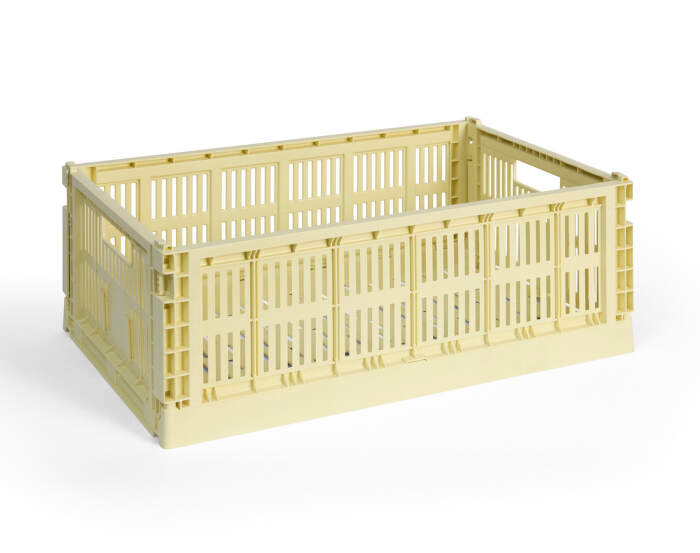 Úložný box Colour Crate L, light yellow