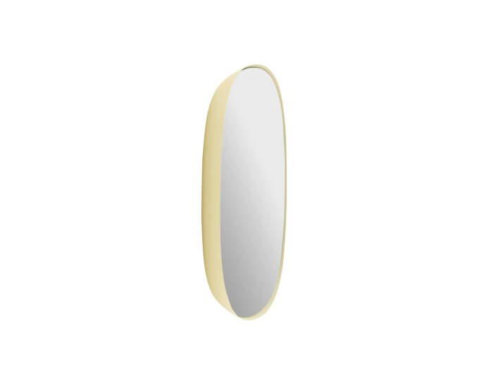 Zrcadlo Framed Mirror 40 cm, light yellow/clear
