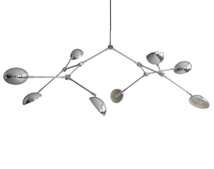 Závěsné svítidlo Drop Big, chrome