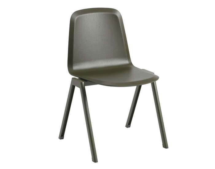 Židle Brink A-Base, dark olive