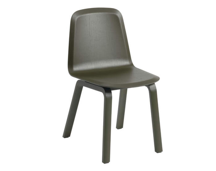 Židle Brink Wood, dark olive