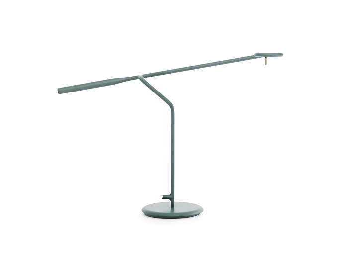 Stolní LED lampa Flow, dark green