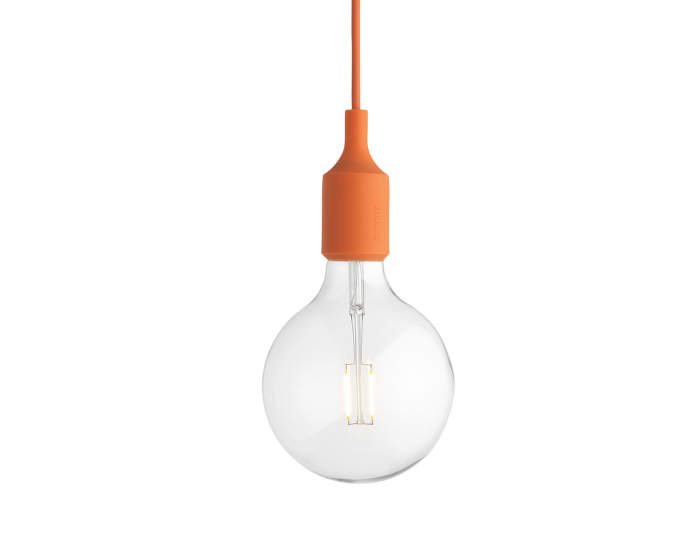 Závěsná LED lampa Muuto E27, orange