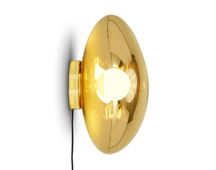 Nástěnná lampa Melt Surface, gold