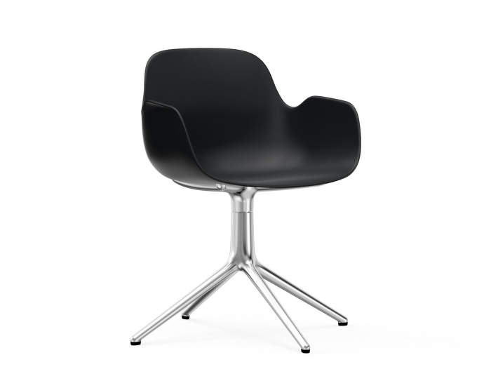 Židle Form Chair Swivel 4L Alu, black