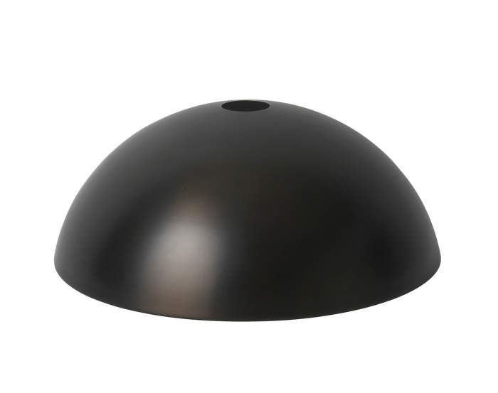 Dome Shade, black brass