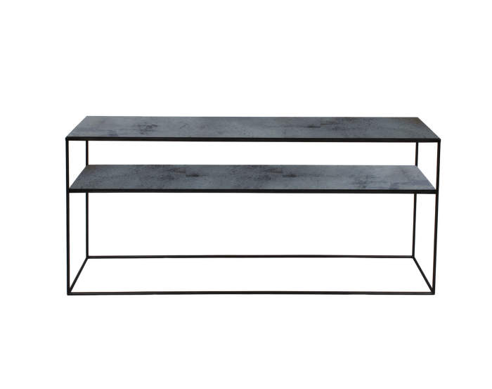 Charcoal sofa console