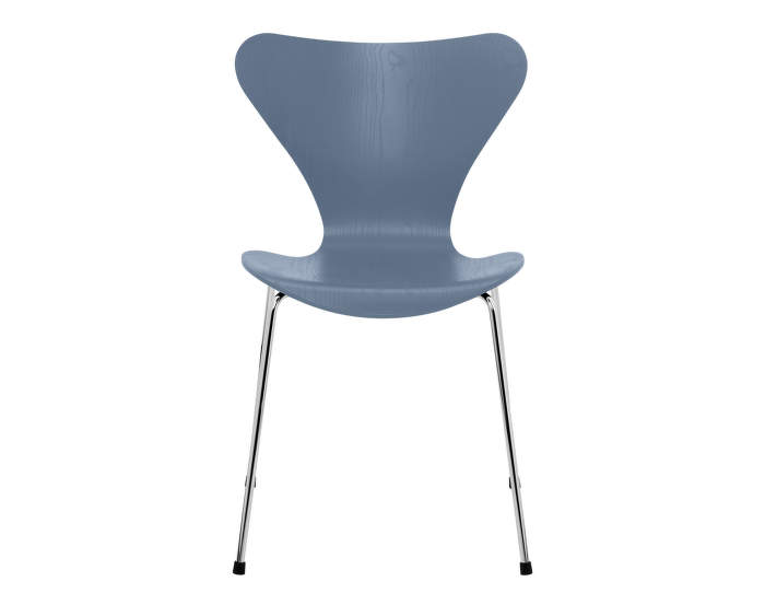 Series 7 Chair, dusk blue / chrom