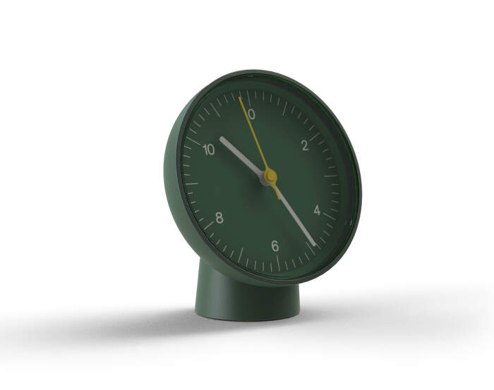 hodiny-Table Clock, green