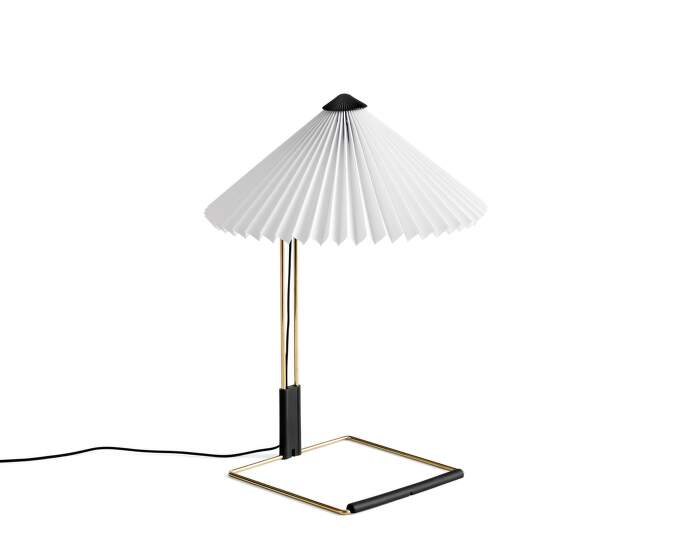 lampa-Matin 300 Table Lamp, polished brass / white