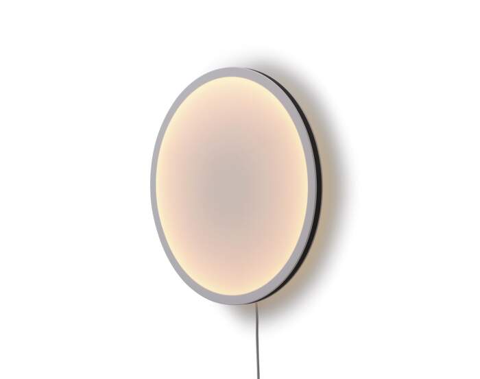 lampa-Calm Wall Lamp Ø50 Touch Dim, white / black
