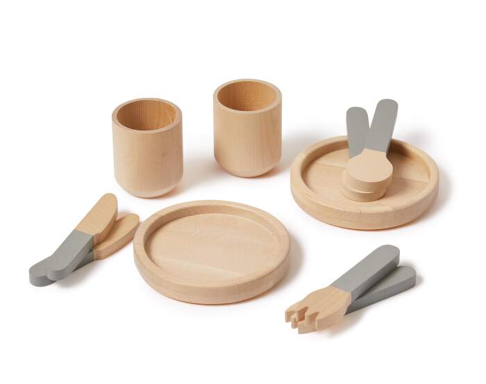 nadobi-Play Tableware, greenish