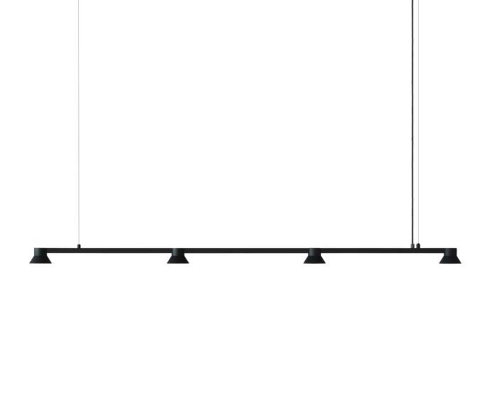 lampa-Hat Lamp Linear Large, black