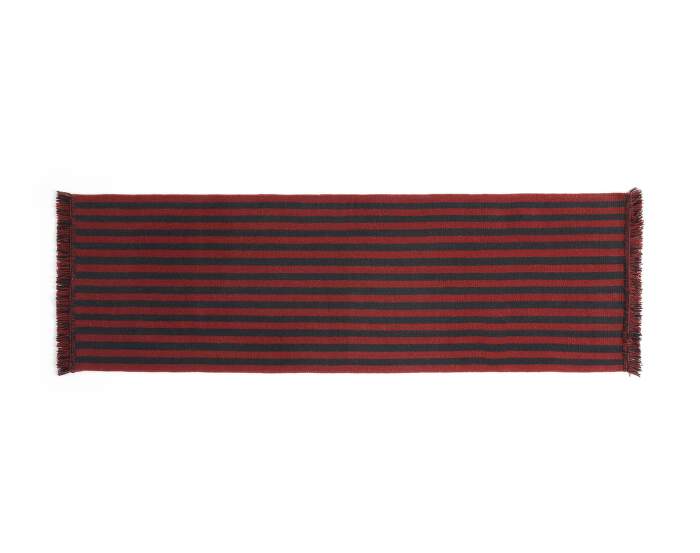 koberec-Stripes and Stripes Wool Rug, cherry