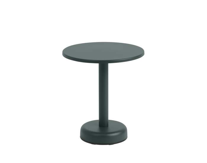 stolek-Linear Steel Coffee Table Ø42, dark green
