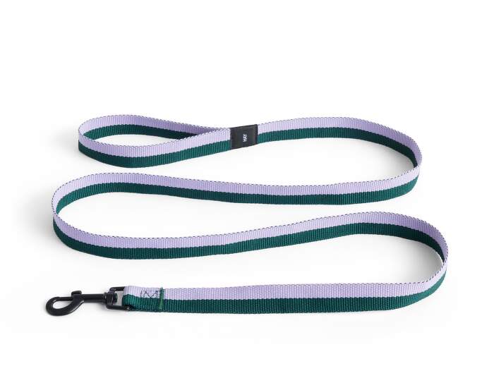 voditko-HAY Dogs Leash Flat M/L, lavender/green