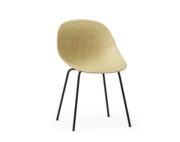 zidle-Mat Chair Steel, hemp/black