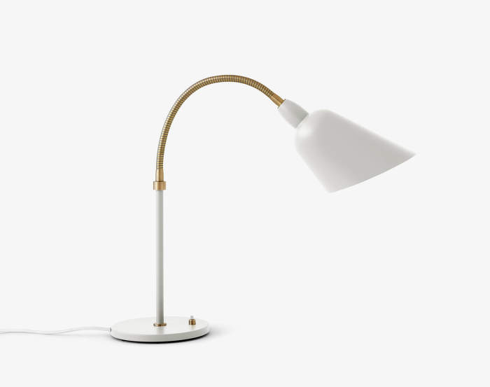 Lampa Bellevue AJ8, Ivory White & Brass