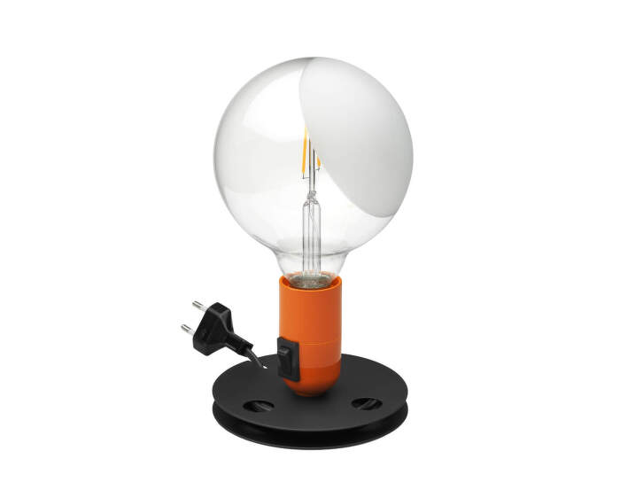 Stolní lampa Lampadina, orange