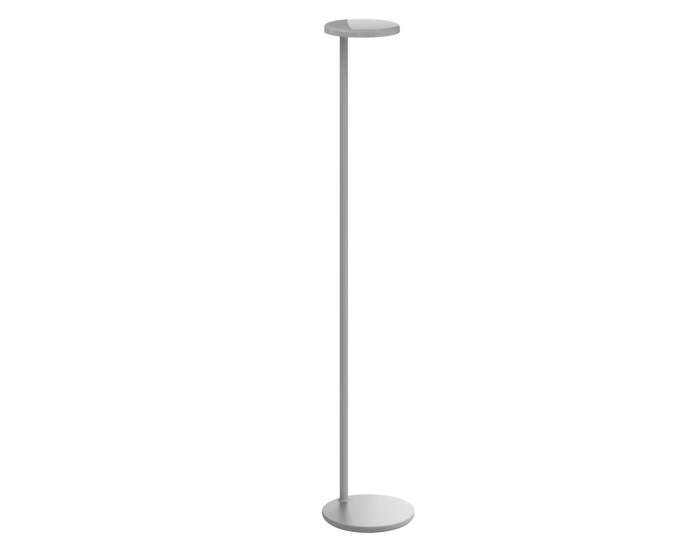 Stojací lampa Oblique, glossy grey