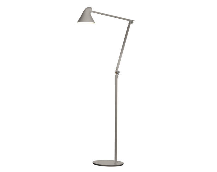 Stojací lampa NJP, light aluminium grey