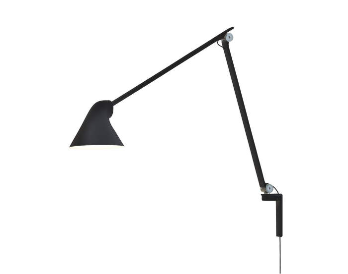 Nástěnná lampa NJP Long, black