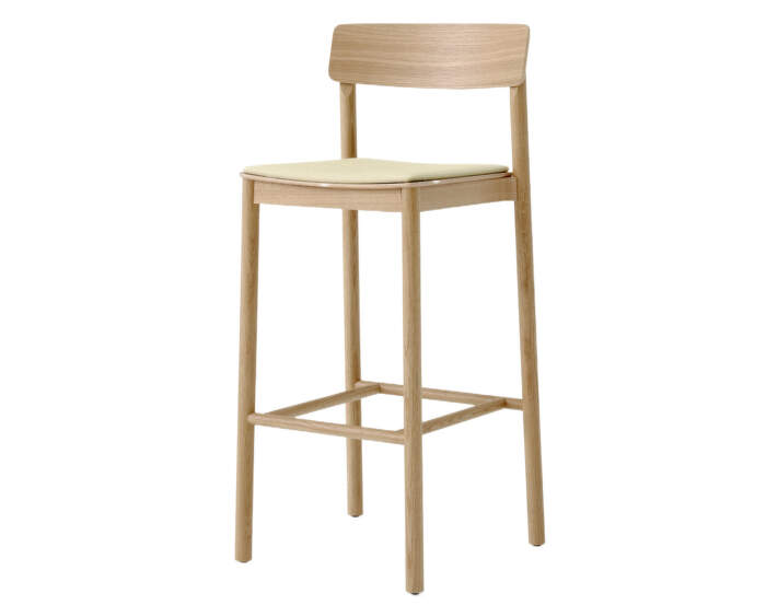 Barová židle Betty TK17, oak/Fuse 421