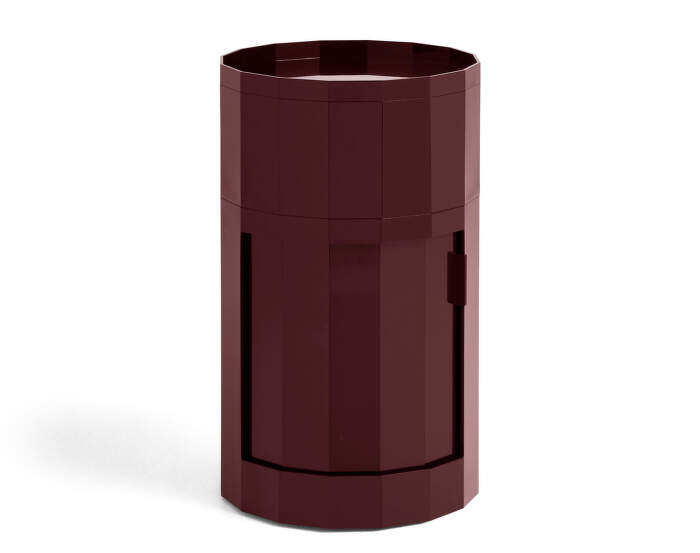 Úložný stolek Facet Cabinet High, burgundy