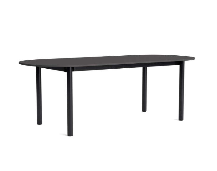 Stůl Annex Oblong 220x95, black oak/dark grey
