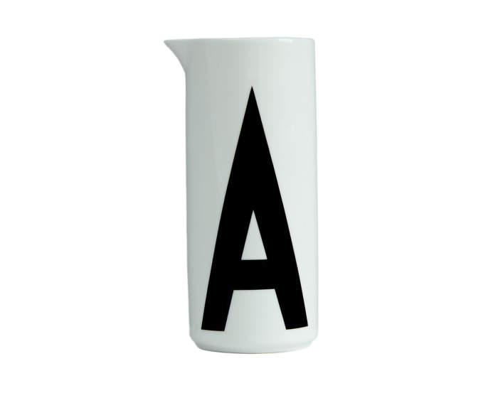 Aqua Jug Design Letters