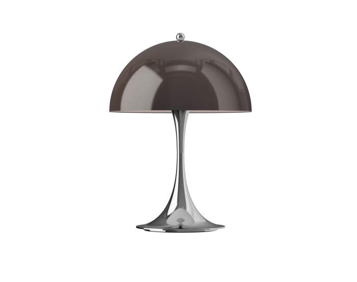 Přenosná lampa Panthella 250, chrome original opal brown